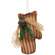 Ticking Stripe Mitten