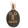 Primitive Black Pumpkin Face