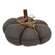 Mossy Black Pumpkin 5.25"