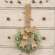 Ombre Boxwood Wreath w/Burlap Bow 18183