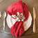 Holiday Ombre Boxwood & Berry Napkin Ring;