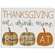 Eat Drink Enjoy Pumpkins Box Sign