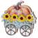 Thankful Pumpkin & Sunflower Wagon Chunky Sitter #36159