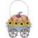 Thankful Pumpkin & Sunflower Wagon Hanger #36162