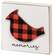 Buffalo Check Cardinal Memories Block
