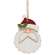 Santa With Holly Ornament