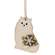 Snowy Snowflake Cat Ornament
