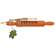 Pumpkin Wooden Rolling Pin #36584