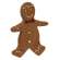 Wooden Gingerbread Man Cookie #36663