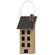 Mini Ivory Saltbox House Ornament