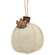 Cream Pumpkin Felt Ornament