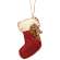 Christmas Stocking with Gingerbread Ornament #CS38574