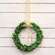 Preserved Boxwood Ring with Ribbon, 10" Dia. F025;