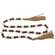 Holiday Multi-Color Beaded Garland w/Tassels, 48"