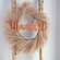 Orange "Thankful" Hanging Script Sign 36357;