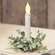 Frosted Boxwood Candle Ring 18276;