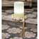Natural Wood Oval Bead Candle Ring w/Jute Tassel 36119;