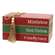 Mistletoe, Hot Cocoa & Candy Canes Wooden Stacked Books