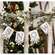 Horizontal Snow Tag Garland 36498;