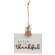 Blessed and Thankful Cutting Board Sign Ornament 36501