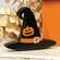 Jack O Lantern Witch Hat Chunky Sitter 36565