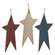 Primitive Colors Primitive Star Ornament, 3 Asstd.
