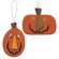 2/Set, Funny Face Jack o Lantern Ornaments #36755