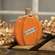 Orange Autumn Pumpkin Chunky Sitter 91109;