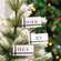 Black & White Stripe Holiday Word Ornament, 3 Asstd. 91120;