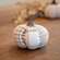 Cream Plaid Pumpkin Small ADC4103;