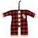 Santa's Jammies Buffalo Check Large Hanger Ornament #CS38446