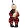 Snowman & Baby Buffalo Check Doll