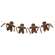 Fabric Gingerbread Garland, 36"