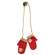 Primitive Fabric Mittens Hanging Ornament