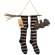 Witch Feet & Broom Hanger Ornament #CS38652
