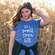 Small Town Girl Tee - Blue - # L18XXL