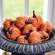 Orange Burlap Pumpkins 1.5", 12/Pack RJAF2011;
