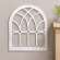 34555 Distressed White Cathedral Window (Emerald)
