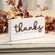 Thanks For All Our Blessings Block Sign 36528;