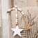 White Star Bead Garland 36792