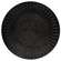 Antiqued Black Woven Look Plate #36993