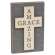 Amazing Grace Layered Wooden Cross Block #37025