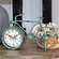 Farmhouse Blue Bicycle Clock 75029;