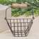 Mini Wire Egg Basket Tote
