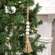 White Wooden Bead Ornament, 10.75" 60413;