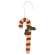 Candy Cane Ornament w/ Holly #33122
