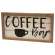 Coffee Bar Shiplap Look Framed Sign #36887