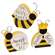 Bee Sayings Chunky Sitter, 3 Asstd.