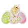 Chick & Easter Eggs Chunky Sitter #37056