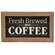 Fresh Brewed Hot Coffee Sign #37105